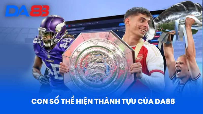 DA88 - Điểm Đến Cá Cược Uy Tín Với Thương Hiệu Đẳng Cấp 14 Con số thể hiện thành tựu của DA88