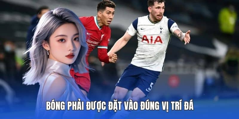 Đá Phạt Trực Tiếp Là Gì? Nắm Rõ Thông Tin Tại DA88 3 Bóng phải được đặt vào đúng vị trí đá